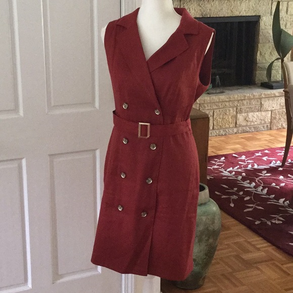 White House Black Market Dresses & Skirts - WHBM linen dress